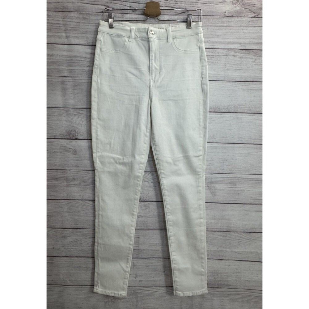 American  Eagle  Next level stretch white highest rise jegging Size 10 Regular